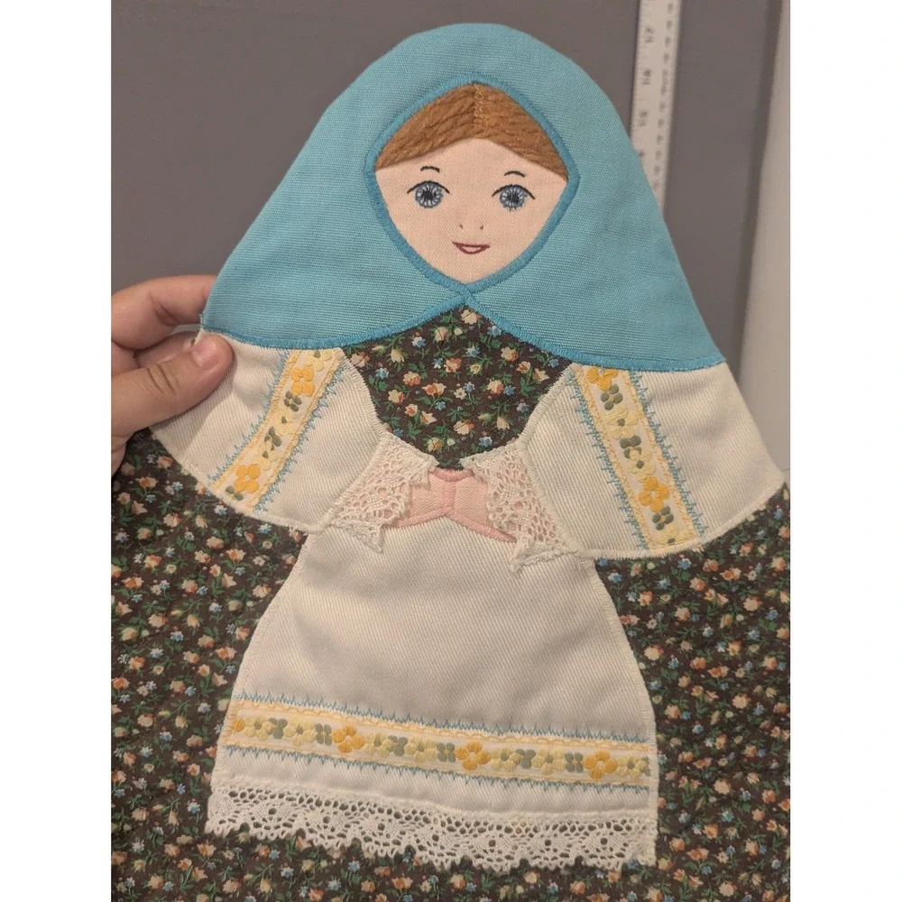 Vintage St Nick Original Russian Doll Tea Cozy Quilted Floral Matryoshka